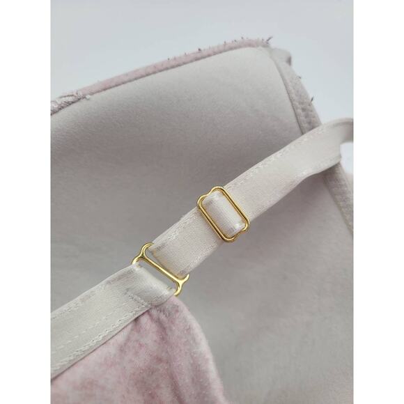 Soma Light Pink Embraceable Lace Trim Full Coverage Underwire Bra Size 40C - Picture 5 of 8